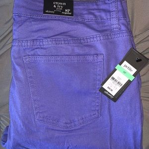 Crown & ivy skinny pants